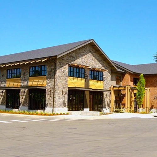 Pain Management Wilsonville OR Office Building Footer Map